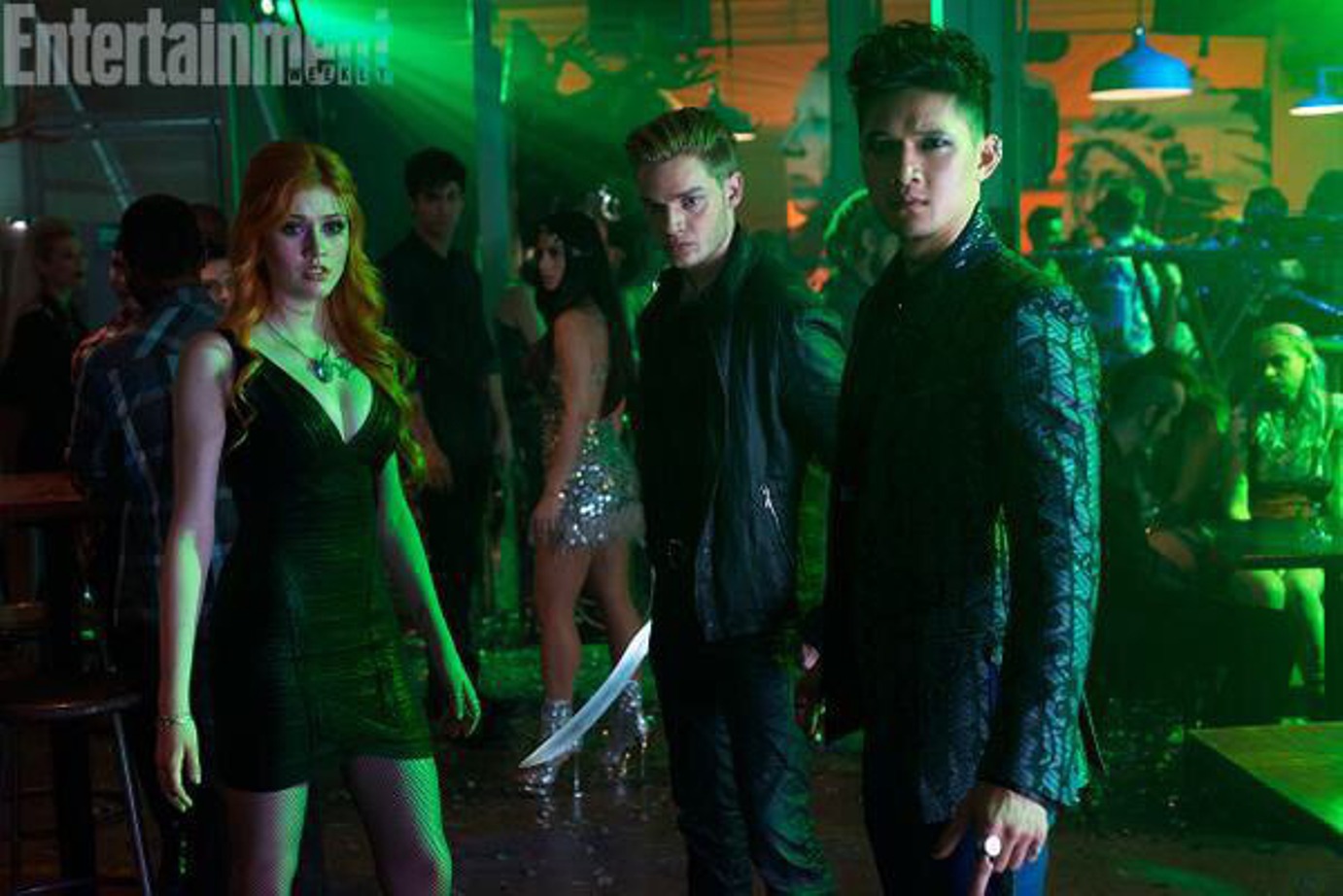 Clary, Jace, Magnus