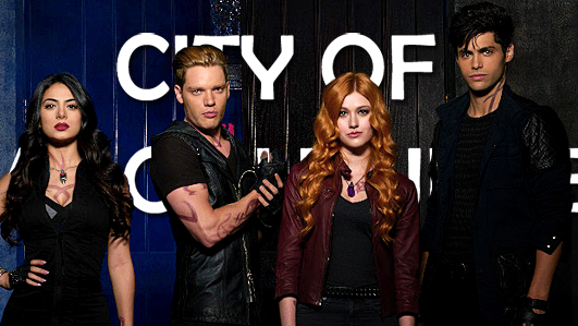 Izzy, Jace, Clary, Alec